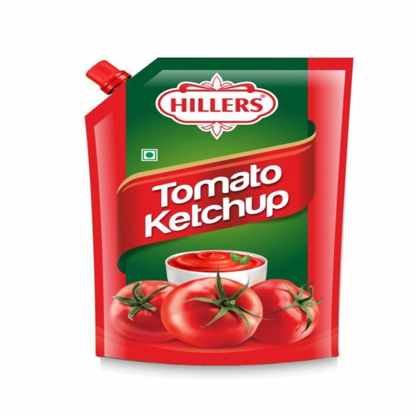 Hillers Tomato Ketchup, 200g, Bottle