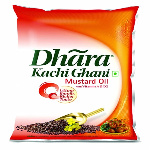 Dhara Kachi Ghani Mustard Oil