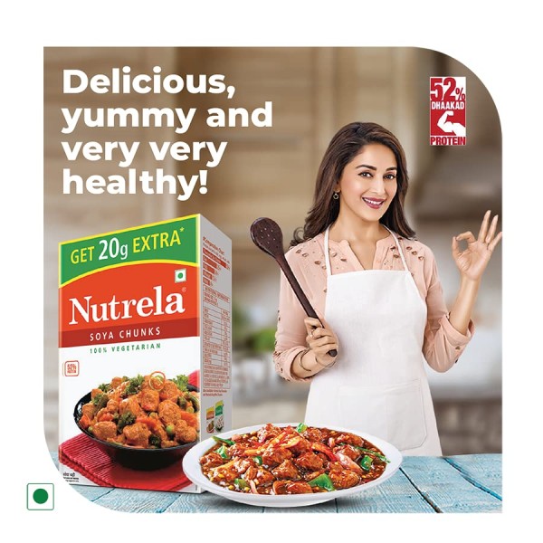 Nutrela Soya Chunks 200g Cartoon