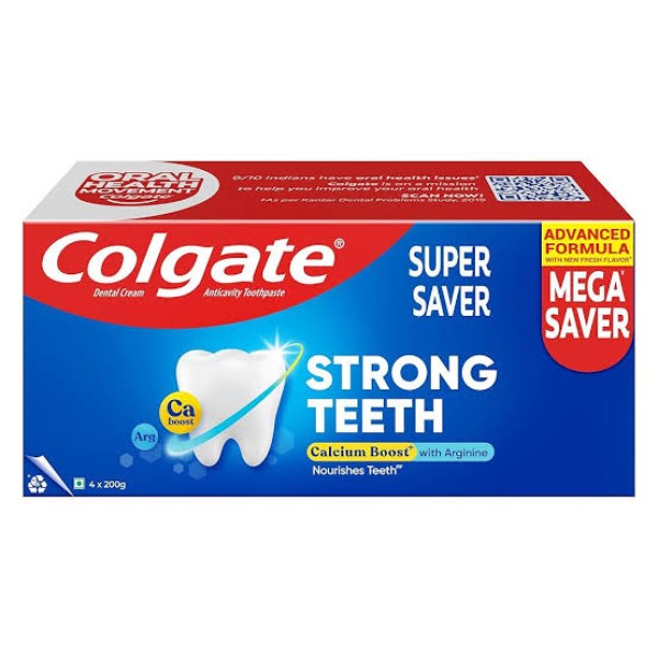 Colgate Stong teeth 