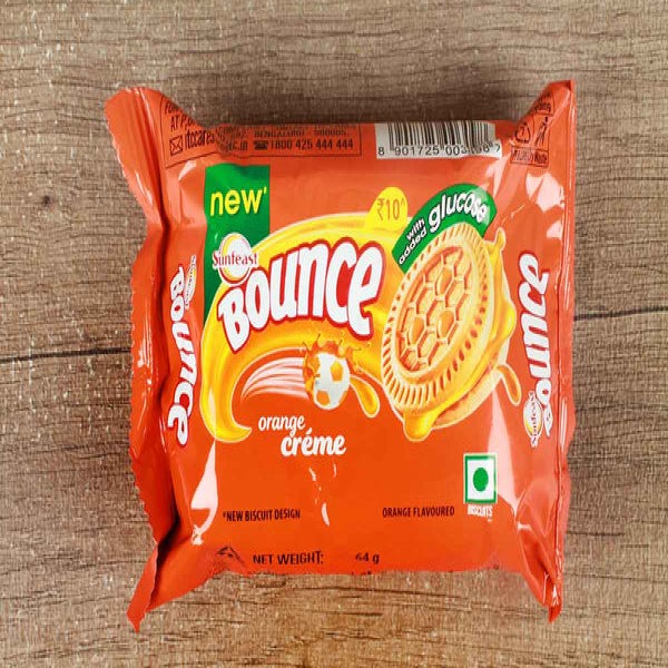 Sunfeast Bounce Biscuits - Orange Creme