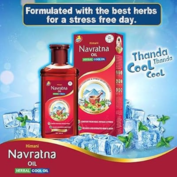 Navratna Cool Hair Oil, 100 ml